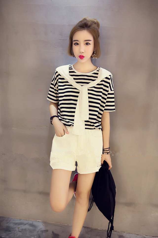 珊拾度旗舰店打结围巾绑带小披肩袖子搭肩假领男女纯色防晒百搭披肩假领子0