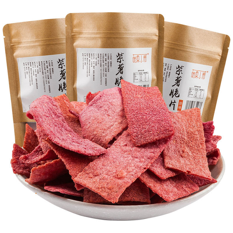 朱爹地紫薯脆片9.9 朱爹地膨化食品