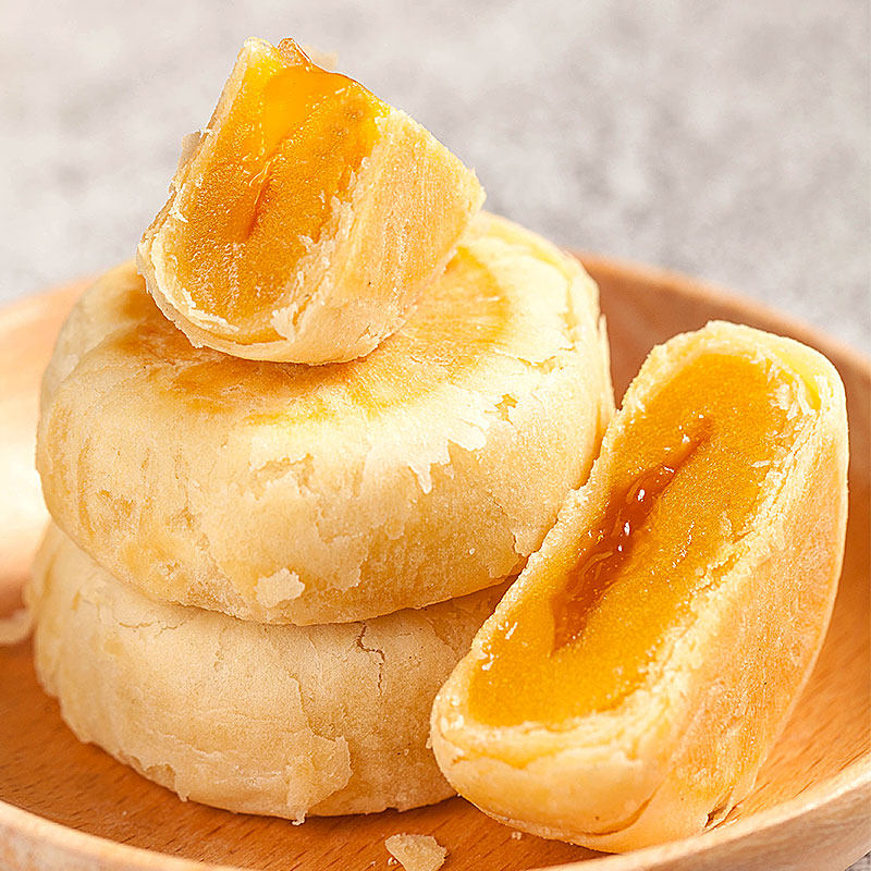 流心6枚装好吃的朱爹地整箱榴莲饼 朱爹地传统糕点