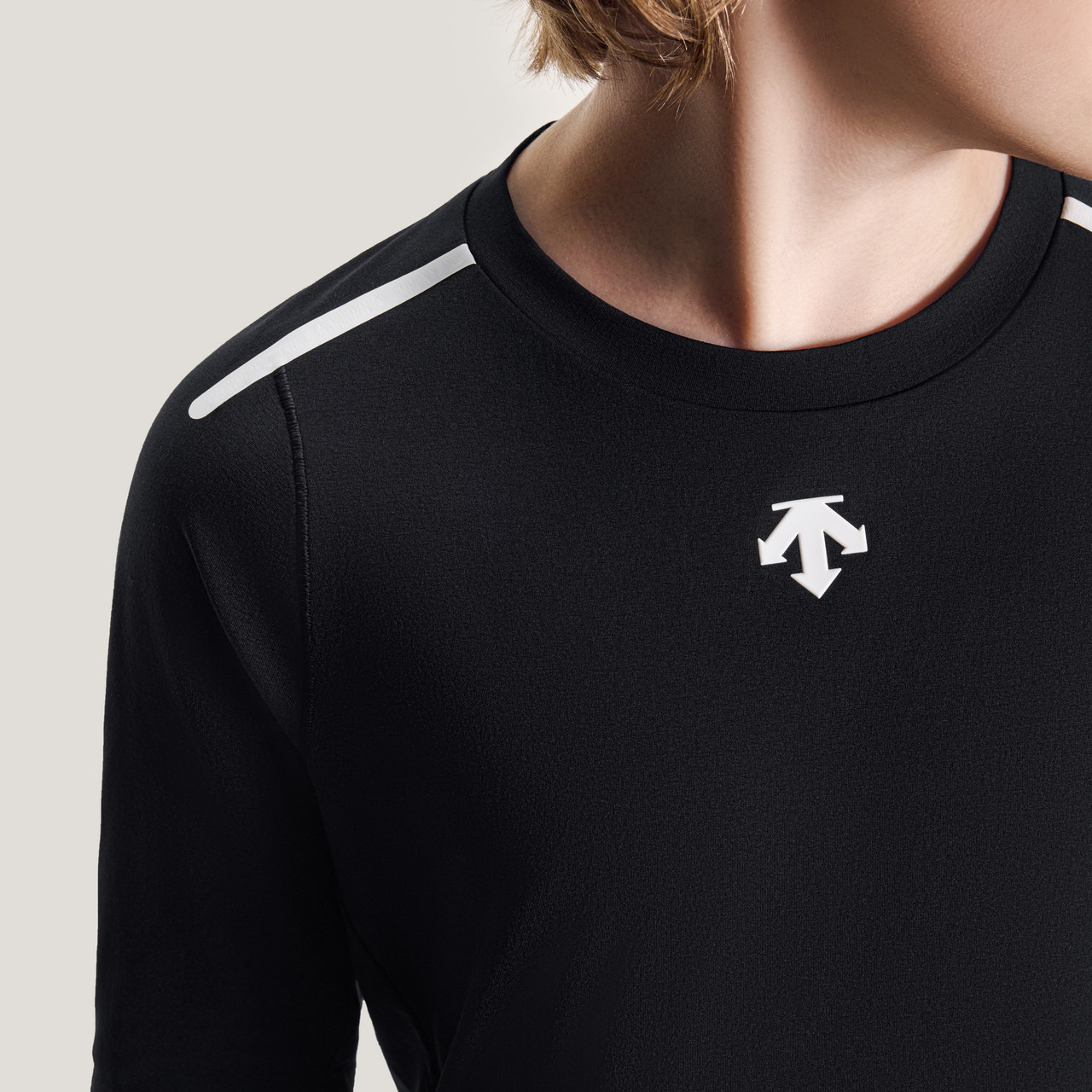 DESCENTE迪桑特儿童 TRAINING 男女童同款长袖针织衫,淘宝优惠券,粉丝福利购,淘宝优惠卷