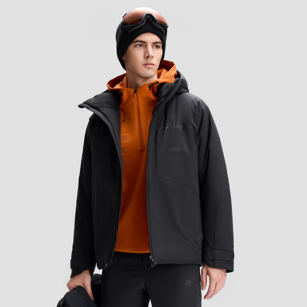 DESCENTE迪桑特SKI STYLE系列运动休闲防水透湿P棉保暖男士棉服,淘宝优惠券,粉丝福利购,淘宝优惠卷