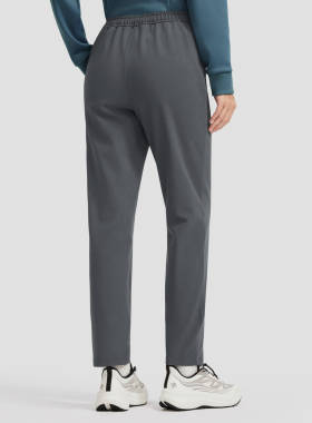 DESCENTE迪桑特WOMEN’S TRAINING女士运动长裤防泼水加绒锥形裤