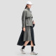 DESCENTE Desante WOMEN STUDIO ຊຸດຂອງແມ່ຍິງກັນນ້ໍາ, breathable ແລະອົບອຸ່ນເຄື່ອງນຸ່ງຫົ່ມຝ້າຍຜະລິດຕະພັນໃຫມ່