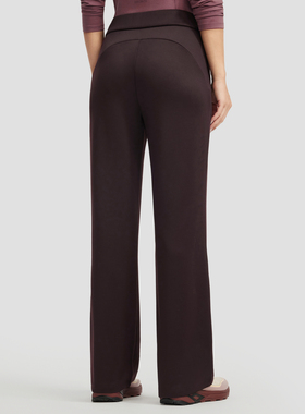 DESCENTE迪桑特WOMEN’S TRAINING系列女士针织运动直筒长裤