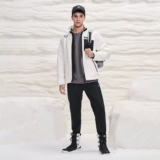 Descente Deal Ski Style Fashion Crasual Мужчины и женщины имитируют модели Lambscurus Studer Collar Pare