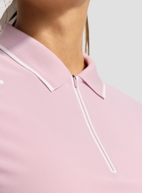 DESCENTE迪桑特WOMEN’S TRAINING女士吸湿速干防晒短袖POLO衫T恤