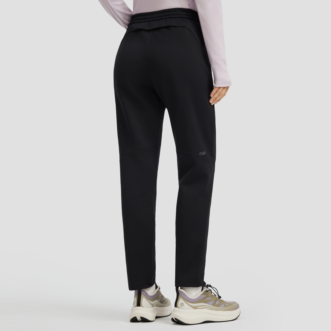 DESCENTE迪桑特WOMEN’S RUNNING系列吸湿速干女士针织运动长裤 - 图1