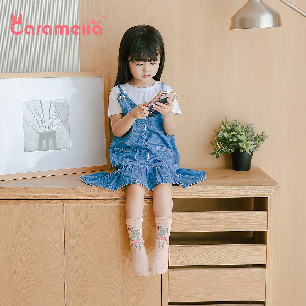 caramella儿童男女童婴儿纯棉袜子 caramella卡拉美拉儿童袜子(0-16岁)