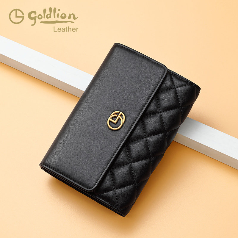 金利来短款真皮2020新款女士零钱包 金利来微购钱包