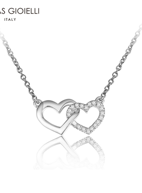 OG心动系列心连心女项链