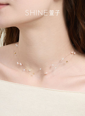 【汤圆TOYO】SHINE萱子饰品优雅甜美项链璀璨锁骨链圣诞礼物