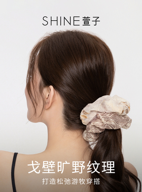 SHINE萱子饰品皮筋发圈时尚流行发饰日常简约女士经典款大肠发圈