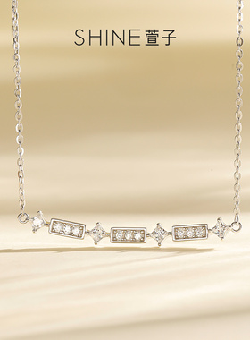 SHINE萱子玫瑰花窗系列锁骨链