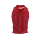 Lefame Lafayam 2026 ພາກຮຽນ spring ໃຫມ່ bow vest ຖັກ beaded