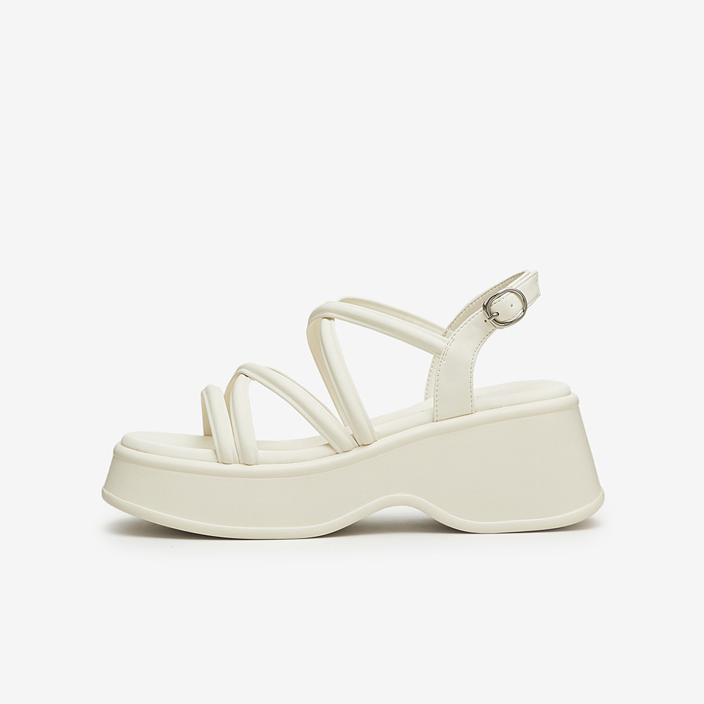 Tata他她绑带厚底凉鞋女简约休闲运动百搭凉鞋2024夏新款DWFT1BL4,淘宝优惠券,粉丝福利购,淘宝优惠卷