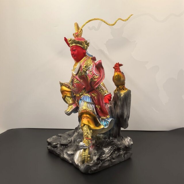 Marshal Tiandu resin statue ornaments