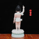 Baby Buddha home worship ornaments white marble