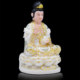 The white marble statue of Empress Nuwa patching up the sky and creating the world