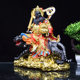 Wu Wealth God Zhao Gongming resin statue black tiger ornaments