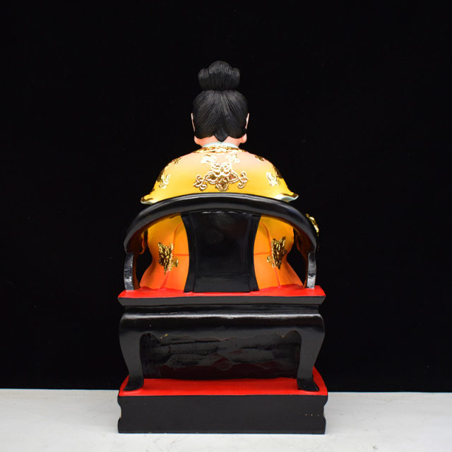 Golden Flower Leader Yinhua Empress resin statue ornaments
