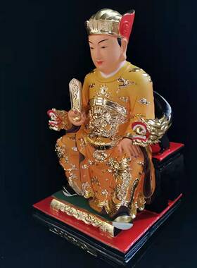 神像灶王爷厨房居家镇宅桌面摆件