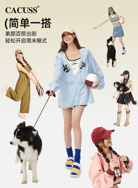 CACUSS秋冬纯棉显脸小百搭棒球帽
