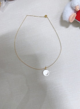 超A天然全净玻璃体白水晶吊坠轻奢小众设计感锁骨链送女友闺蜜