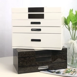 Коробочка для хранения, коробка для хранения, многослойное вместительное и большое пианино, стенд, ювелирное украшение, сундук с сокровищами