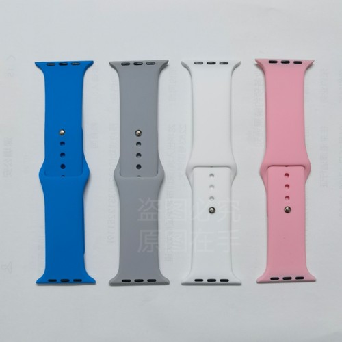 适用子藤园D3/微卫士Y09/手表表带好记星A90守护佳F6软硅胶表链腕 - 图1