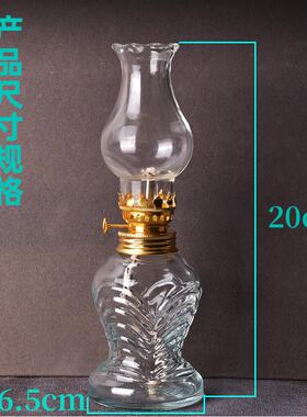 复古典雅老式玻璃酥油灯