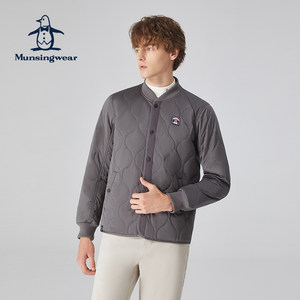 MUNSINGWEAR/万星威男士春夏高尔夫运动休闲美式保暖棒球服棉服