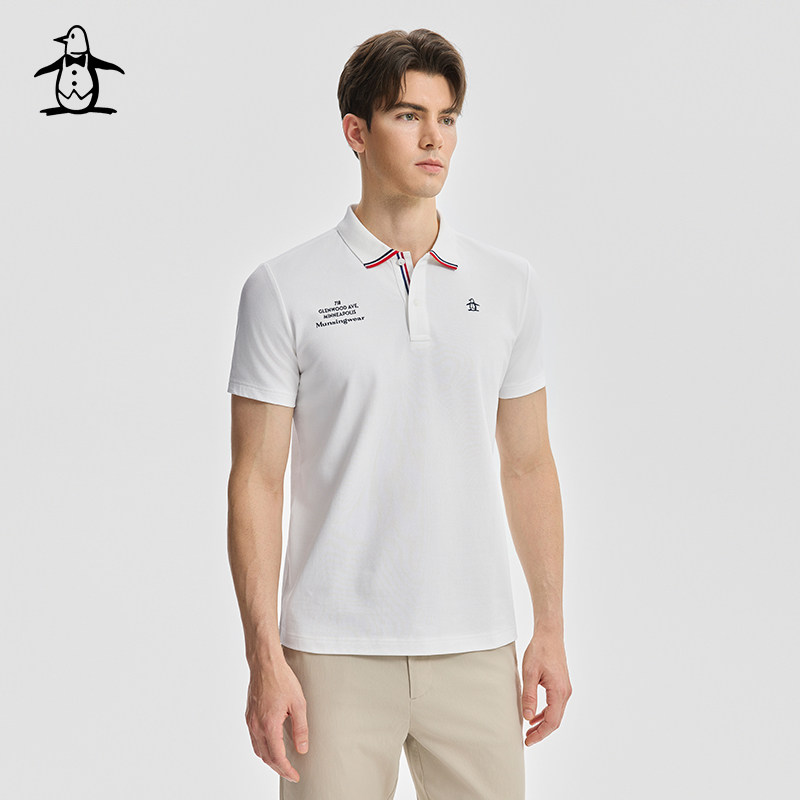 MUNSINGWEAR万星威高尔夫夏季速干翻领透气polo衫男款短袖T恤,淘宝优惠券,粉丝福利购,淘宝优惠卷