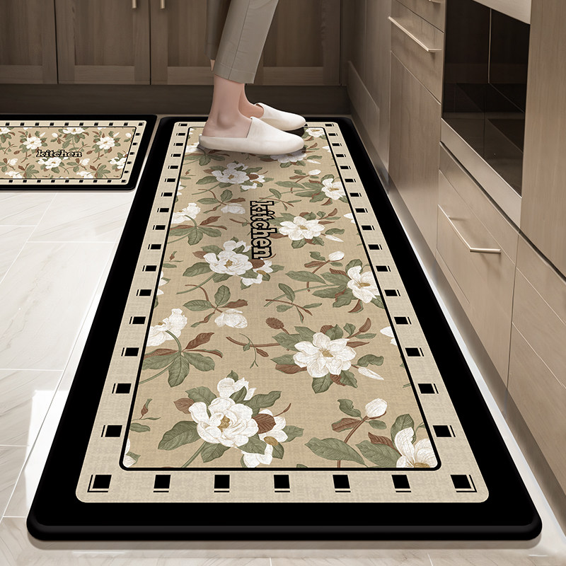 厨房地垫防滑防油可擦免清洗吸水吸油防水专用脚垫2025新款地毯垫,淘宝优惠券,粉丝福利购,淘宝优惠卷