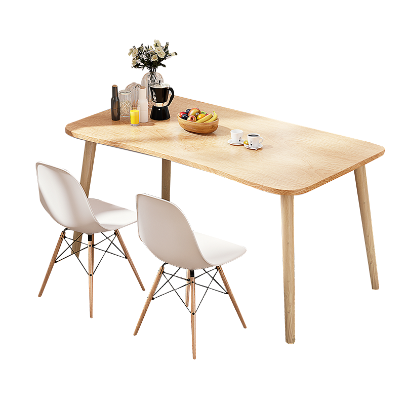 小户型餐桌出租房家用现代简约吃饭桌子长方形简易4人餐桌椅组合,淘宝优惠券,粉丝福利购,淘宝优惠卷