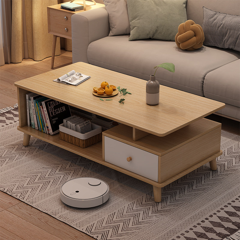 客厅家用现代简约小户型腿客厅桌子 赛福茶几