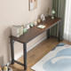 Simple modern home long table office desk narrow desk computer table study table rectangular bedside table writing table