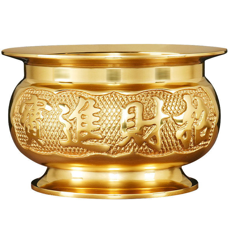 纯黄铜香炉上香家用室内供奉香火财神爷专用香薰炉仙家供佛敬神,淘宝优惠券,粉丝福利购,淘宝优惠卷