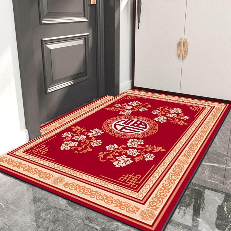 新中式进门门口脚垫地垫入户门垫防滑垫家用加厚地毯大门口可定制,淘宝优惠券,粉丝福利购,淘宝优惠卷
