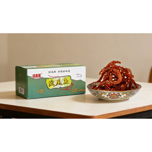 热卖凤尾鱼零食即食麻辣鱼干蜜汁咸鱼甜辣香辣小鱼散装带箱约5斤 - 图1