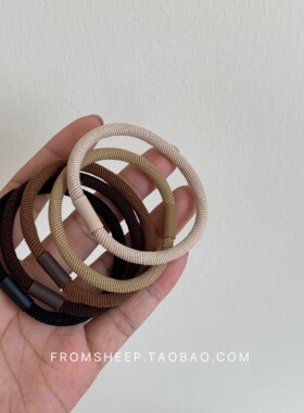 FromSheep韩版气质ins风橡皮头绳