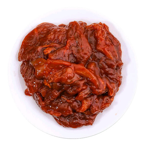 好又香蚝油肉片1kg*10包腌制鸭肉片半成品商用麻辣烫香锅冒菜食材 - 图3
