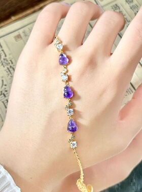 新中式轻奢福禄三葫芦手链