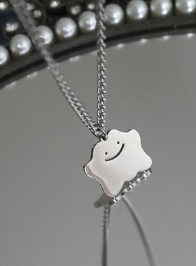 kansai小幽灵云朵儿毛衣配饰项链