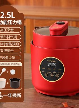 拓几电压力锅迷你家用小型多功能
