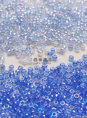 【1.5mm透明彩米珠系列】