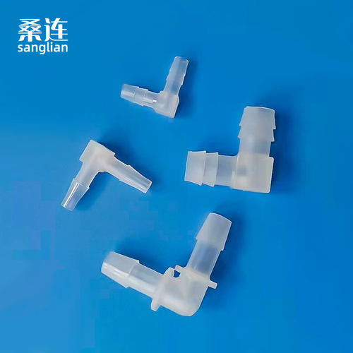 桑连水管等径直角接头 等径塑料弯头软管L型二通宝塔弯水嘴连接件 - 图0