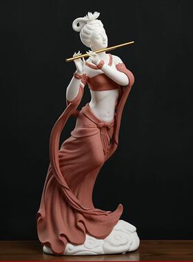 陶瓷人物美女雕塑装饰品