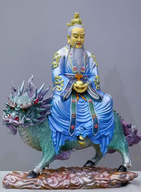 文殊普贤菩萨佛像铜雕木雕