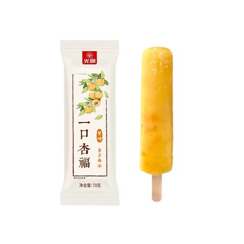 光明棒冰 新口味一口杏福杏子棒冰话梅雪糕杨梅冰淇淋冷饮冰激凌 - 图3