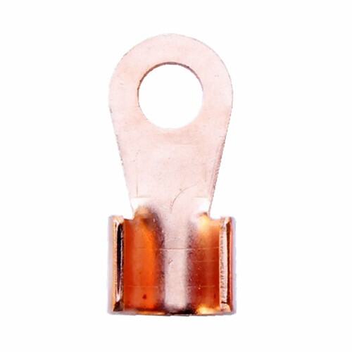 汽车电瓶马达启动机搭铁线接头线尾铜鼻子大号OT端子纯铜线耳400a - 图3